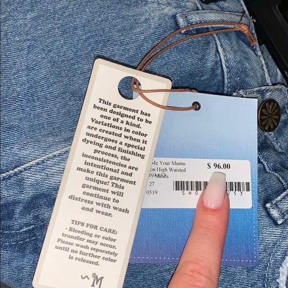 MuMu Blue - Jean Shorts - Picture 2 of 2
